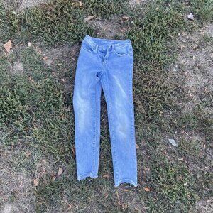 Pre-owned Old Navy Girls, kids, High-Rise Rockstar Jeggings size 10